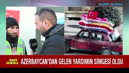 Azerbaycan'dan gelen yardımın simgesi olmuştu: Server Beşirli Haber Global'e konuştu