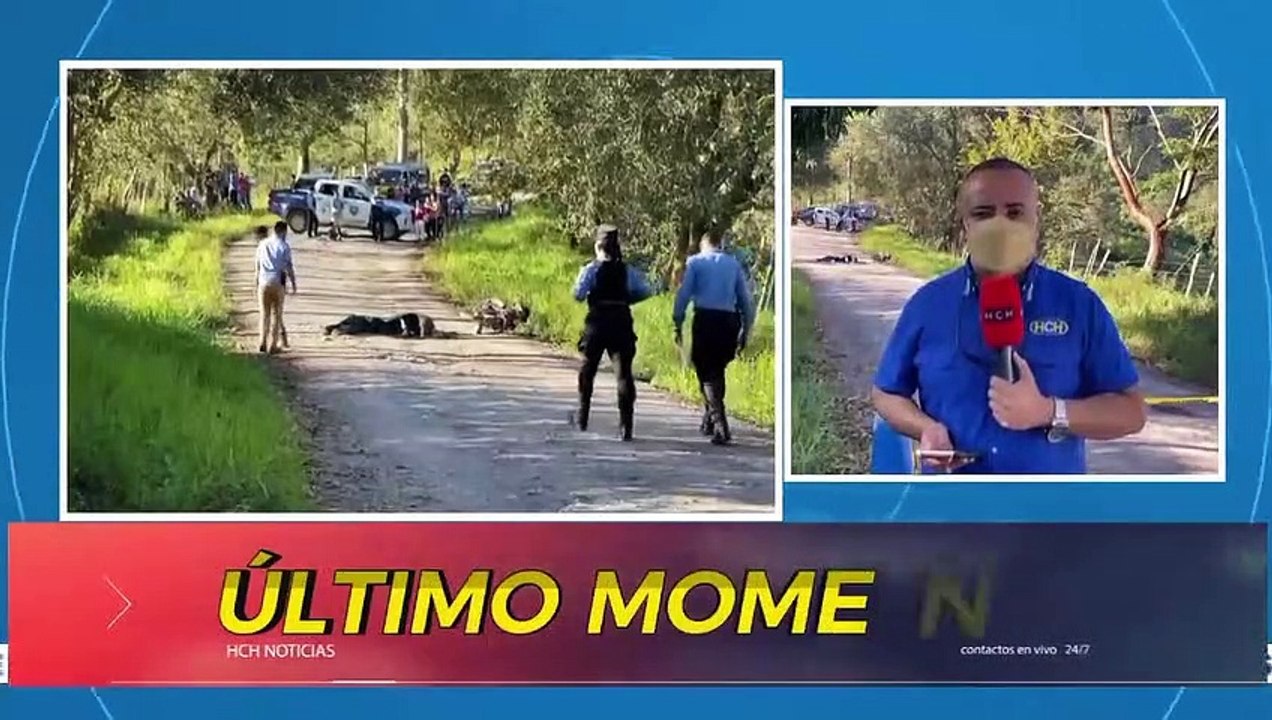 ¡Brutal! Ejecutados dejan a dos jóvenes en carretera Jaitique a Taulabé, Comayagua