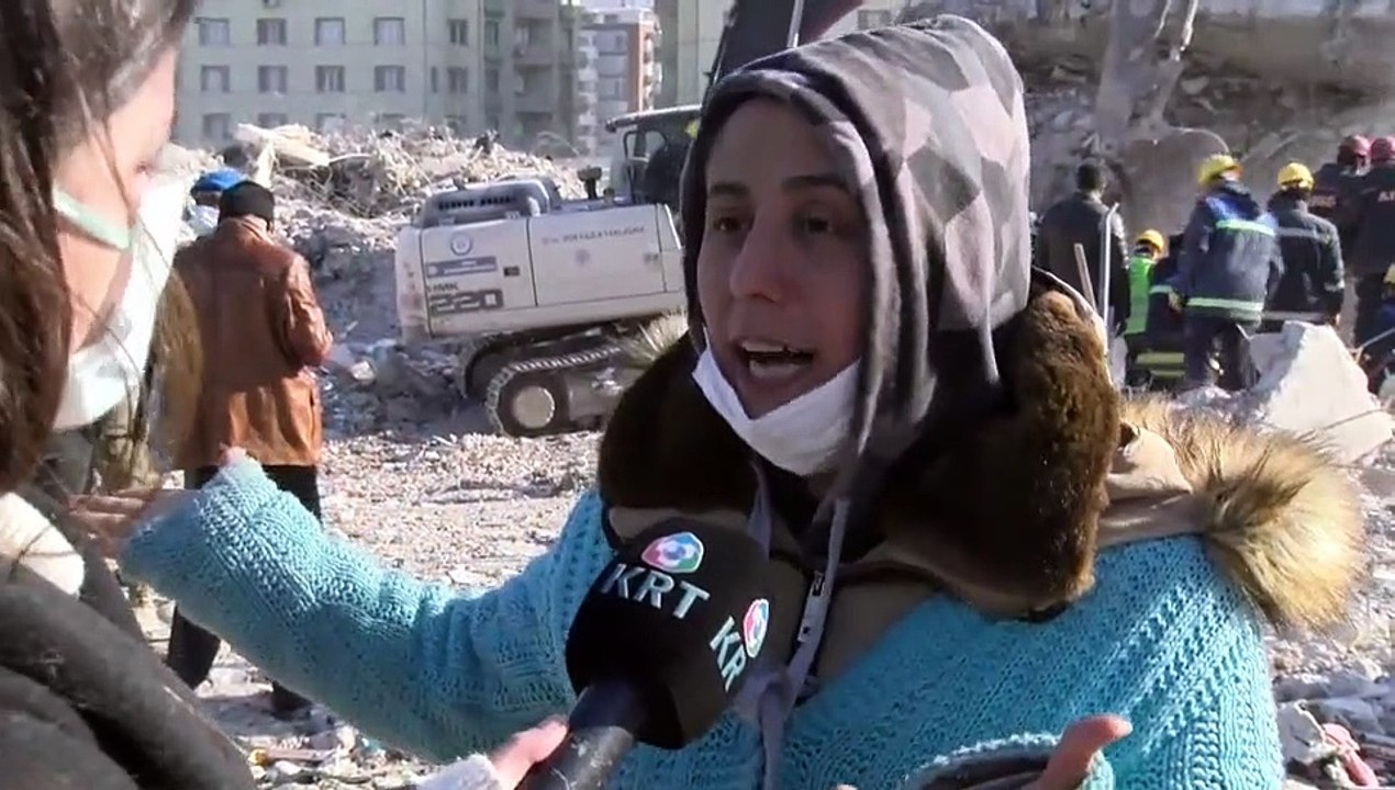 Hataylı Depremzede: Birinci gün 'Allah'ım ölüler benim olmasın' diye, ikinci gün cenazemi bulabileyim diye yalvardım