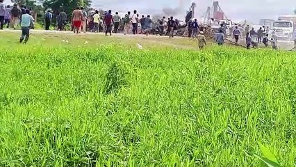 Enfrentamiento en San Pablo, ruta al Beni, entre bloqueadores y transportistas