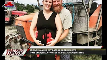 Lucile (L'amour est dans le pré) enceinte :  fait une révélation sur sa deuxième grossesse