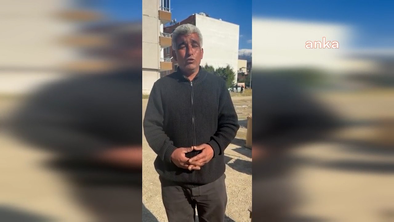 İskenderunlu depremzede: "Devletimiz çok ama çok geride kaldı"