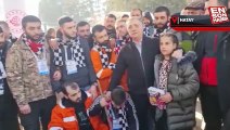 Beşiktaş Kulübü Başkanı Çebi ve yönetim kurulu, Hatay'ı ziyaret etti
