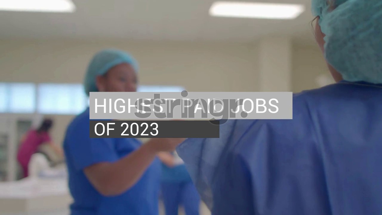 Highest Paid Jobs of 2023