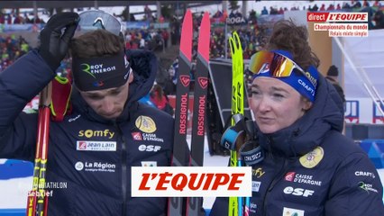 Jeanmonnot : «Je suis très déçue de mon premier relais» - Biathlon - Mondiaux - Relais mixte simple