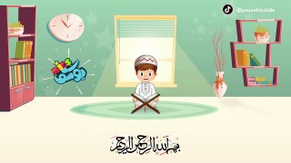 سورة العاديات مكررة - أسهل طريقة لحفظ القرآن للأطفال  surah Al-Adiyat  Learn Quran for Children