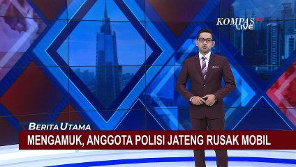 Oknum Polisi Viral Rusak Mobil di Kendal Ngaku Masalah Rumah Tangga Jadi Pemicunya!