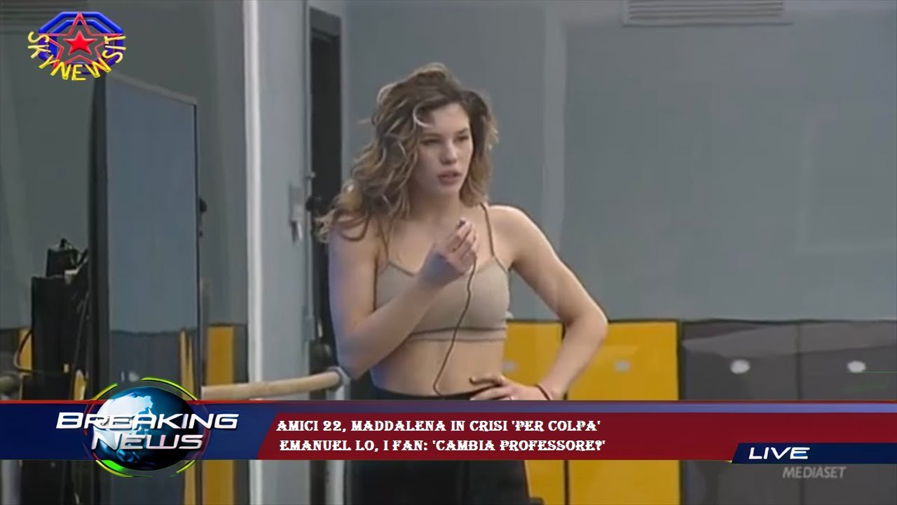 Amici 22, Maddalena in crisi 'per colpa'  Emanuel Lo, i fan: 'Cambia professore?'