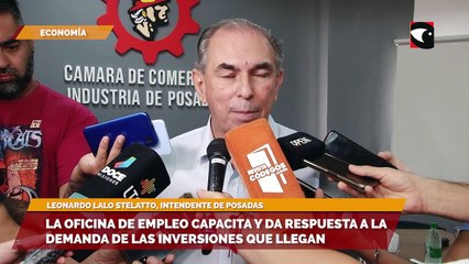 La oficina de empleo capacita y da respuesta a la demanda de las inversiones que llegan