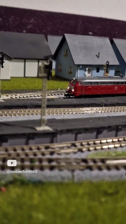 BR218 auf dem  Weg nach nirgendwo