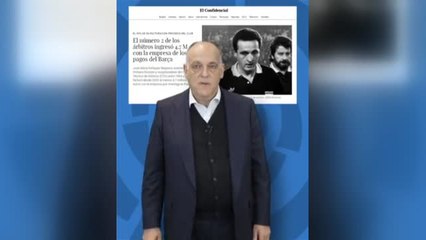 Tebas descarta sanciones deportivas al Barça porque los hechos "ya han prescrito" pese a admitir que "estas cosas no pueden ocurrir en el fútbol español"