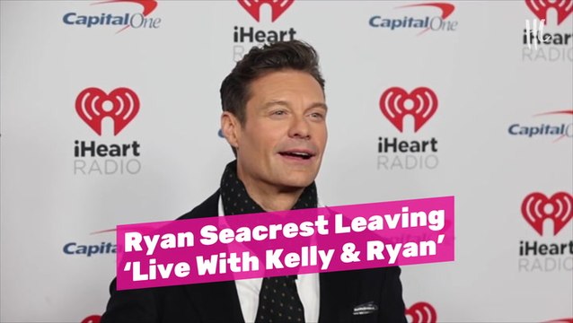 Ryan Seacrest Leaving 'Live With Kelly & Ryan'