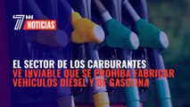 El sector de los carburantes ve inviable que se prohíba fabricar vehículos diésel y de gasolina