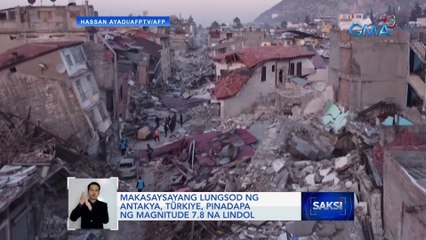 Makasaysayang lungsod ng Antakya, Türkiye, pinadapa ng magnitude 7.8 na lindol | Saksi