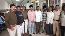 Four accused arrested for illegal harvesting, one escaped from outside the jail