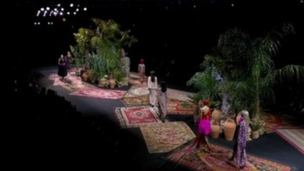 El diseñador Jorge Vázquez revive las noches de Marrakech en la Fashion Week