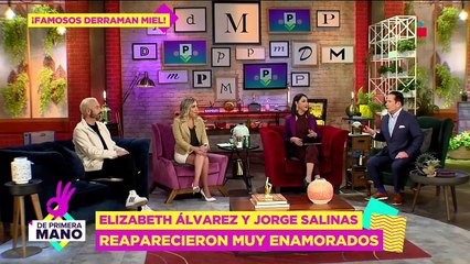 ¡Elizabeth Álvarez y Jorge Salinas reaparecen enamorados!