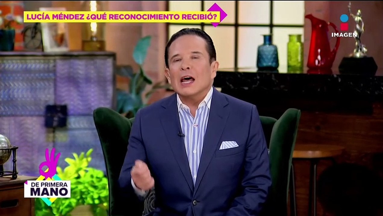 ¡Reconocida! Lucía Méndez recibe las llaves de Miami