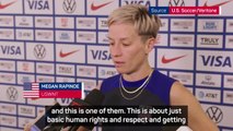 'F****** wild!' - USWNT stars Rapinoe and Morgan offer support to Canada amid pay dispute