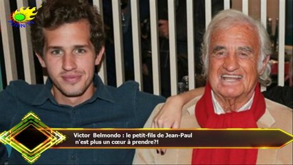 Victor Belmondo : le petit-fils de Jean-Paul  n'est plus un cœur à prendre?!