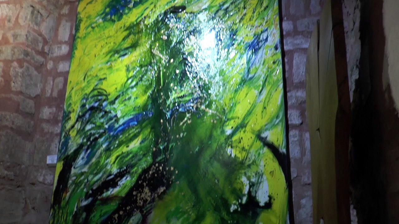 Gallery Steiner | Rosalinde 'Haller - Seele – Farbe - Energie' + Alejandro Harmann  'Materia'