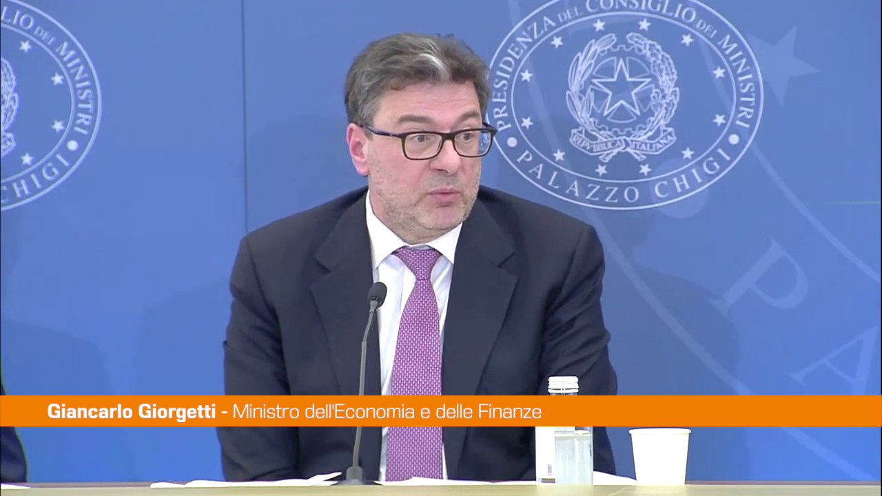 Superbonus, Giorgetti "Dl risolve problema crediti e conti pubblici"