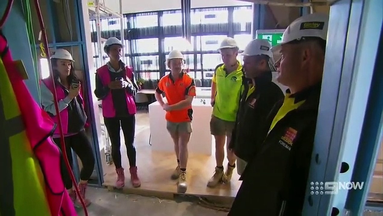 The Block - Se14 - Ep26 - Hallway, Laundry And Powder Room Week (1) HD Watch