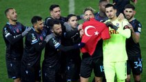 Bu galibiyet ülkemiz için! Temsilcimiz Trabzonspor, İsviçre ekibi Basel'i 1-0 mağlup etti