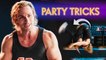 Aaron Taylor-Johnson Does Backflips | Vanity Fair Party Tricks