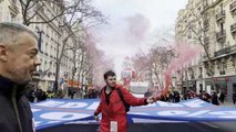 Trabajadores en Francia marcharon nuevamente en rechazo a propuesta de reforma laboral