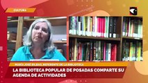María José Bilbao brindó detalles sobre la agenda de actividades de la Biblioteca Popular de Posadas
