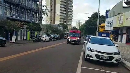 Rapaz é encontrado desacordado após sofrer queda no Centro