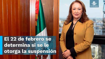 Otorgan suspensión a ministra Yasmín Esquivel por irregularidades en proceso de la UNAM