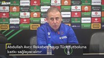 Trabzonspor Teknik Direktörü Abdullah Avcı, Basel maçı sonrası açıklamalarda bulundu