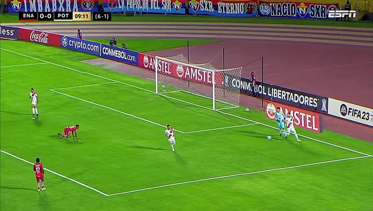 COPA CONMEBOL LIBERTADORES 2023 - El Nacional (3-1) Nacional Potosí - FASE 1 - VUELTA - PRIMER TIEMPO