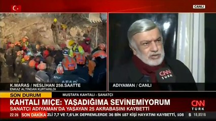 25 akrabası hayatını kaybetti! Kahtalı Mıçe: Yaşadığıma sevinemiyorum