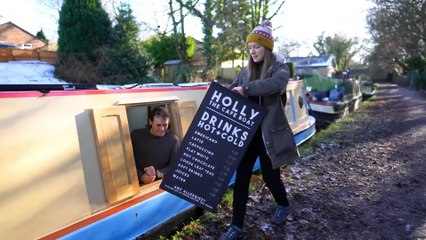 Joanna and Victor Gould talk about life on a narrowboat