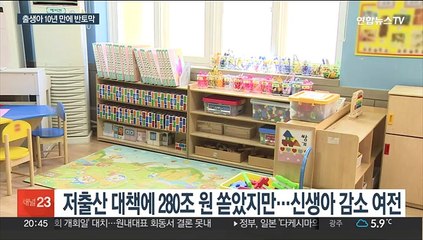 출산율 0.78명…출생아 10년 만에 반토막