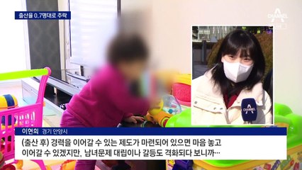 출산율 0.7명대로 추락…OECD 중 1명 이하 유일