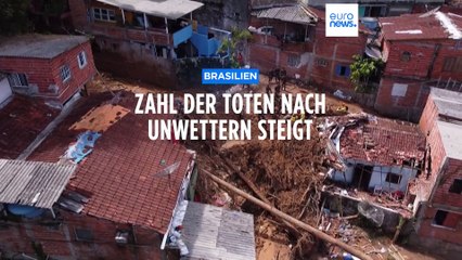 Schlammlawinen in Brasilien: Zahl der geborgenen Todesopfer steigt auf 44