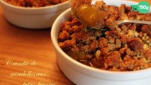 Crumble de mirabelles aux petits-beurre