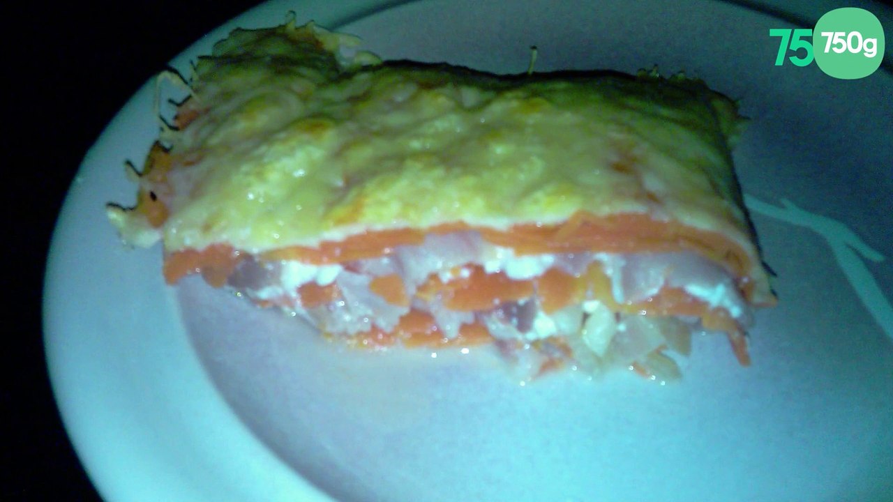 Lasagnes de carottes