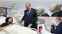 Cumhurbaşkanı Erdoğan'dan enkazdan 248 saat sonra kurtarılan Aleyna Ölmez'e ziyaret