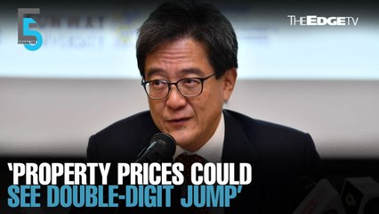 EVENING 5: Property prices could see double-digit jump, says Rehda