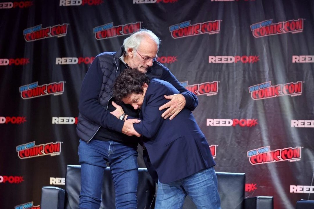 Les retrouvailles émouvantes de Doc et McFly au Comic Con de New York