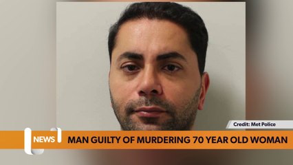 London headlines 22 February: Man found guilty of murdering 70 year old woman