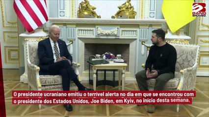 ‘Se a China se aliar à Rússia, haverá uma guerra mundial’, dispara Volodymyr Zelensky