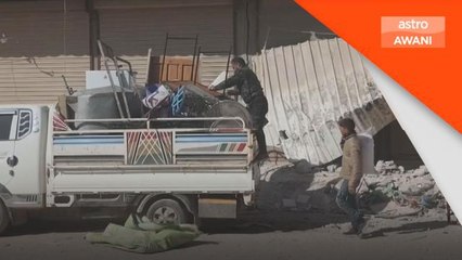 Gempa Bumi | Kes kecurian melanda kawasan gempa bumi di Syria