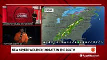 Tornadoes touch down throughout the South
