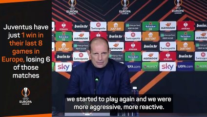 One slip cost Juventus v Nantes - Allegri